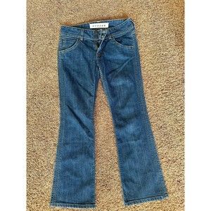 HUDSON Jeans Denim Signature Mid Rise Beth Bootcut Flap Pockets Jeans Size 28